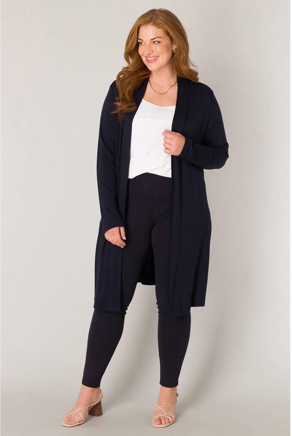 Base Level Curvy Lang vest Ayla Long Ruimvallende zachte tricotkwaliteit - Foto 2