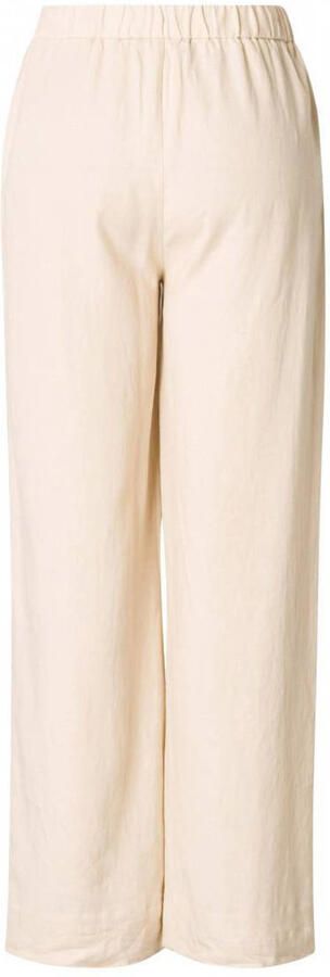 Base Level Curvy Linnen broek Yula Zomerbroek linnen-viscosemix met elastische tailleband - Foto 2