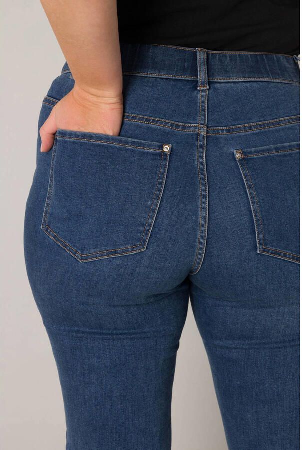 Base Level Curvy Jeggings in grote maten met elastiek en stretch - Foto 2