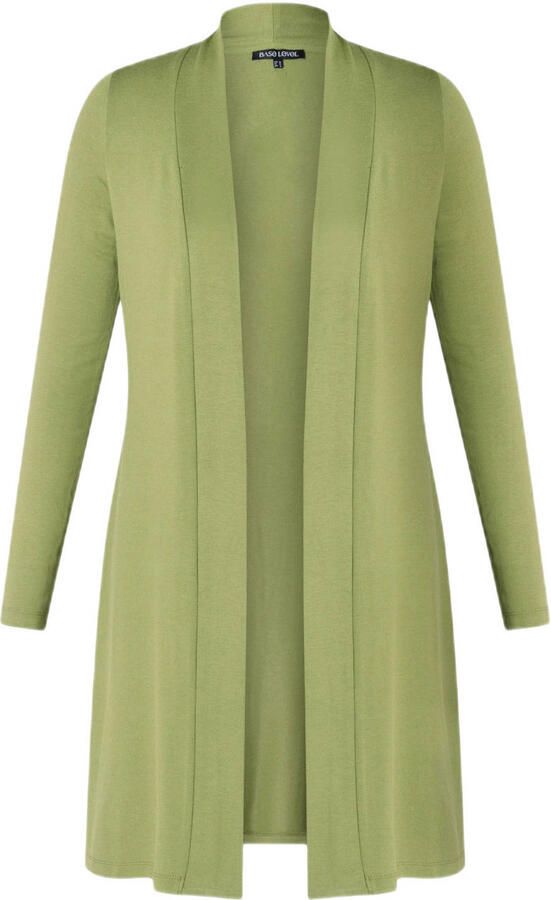 Base Level Curvy lang vest fijn gebreid - Foto 3