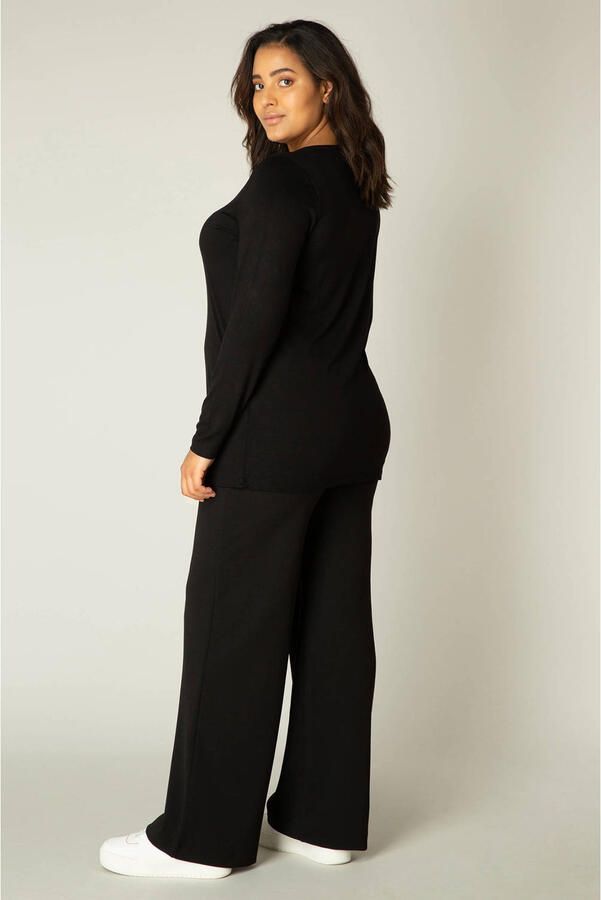 Base Level Curvy Shirt met lange mouwen Alize Zachte licht glanzende kwaliteit - Foto 3