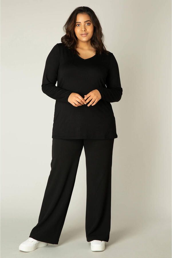Base Level Curvy Shirt met lange mouwen Alize Zachte licht glanzende kwaliteit - Foto 2