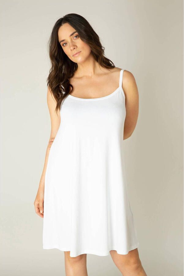 Base Level Curvy onderjurk Alissa wit
