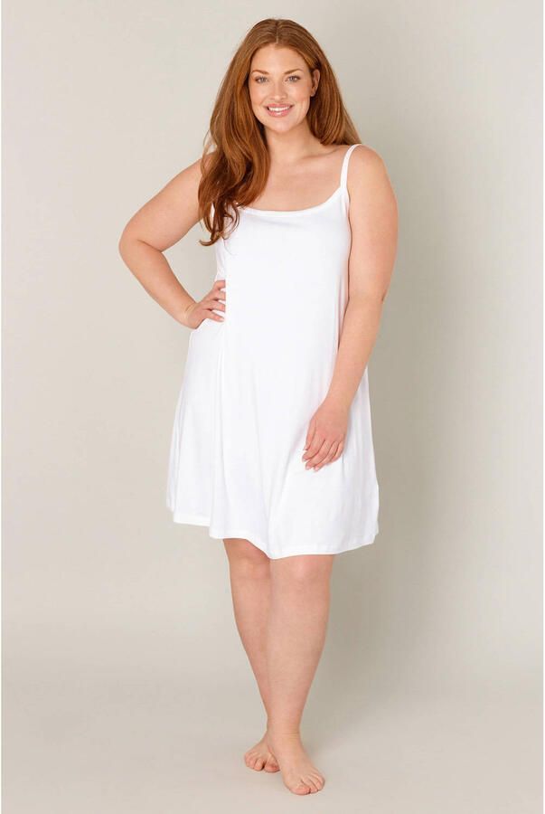 Base Level Curvy onderjurk Alissa wit - Foto 3