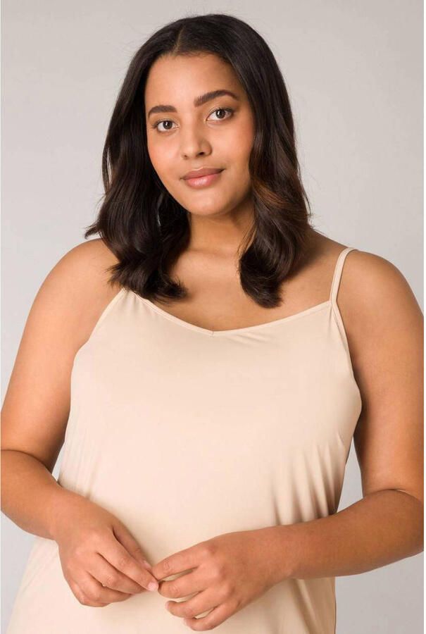 Base Level Curvy Jurk in overgooiermodel Yanira In een zachte soepele kwaliteit