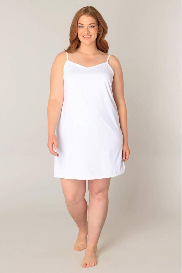 Base Level Curvy onderjurk Yanira wit