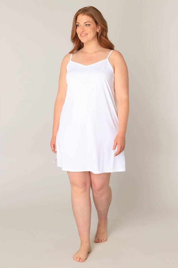 Base Level Curvy onderjurk Yanira wit - Foto 3