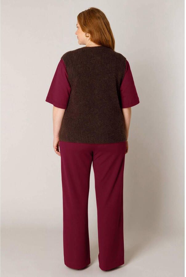 Base Level Curvy Plus Size top bruin - Foto 3