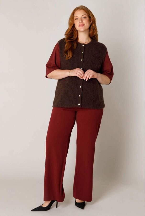 Base Level Curvy Plus Size top bruin - Foto 2