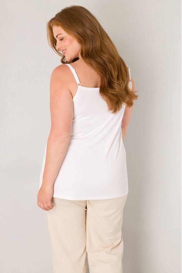 Base Level Curvy Top met spaghettibandjes ALEXA Verstelbare bandjes - Foto 3