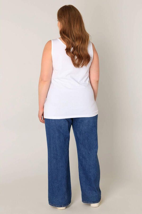 Base Level Curvy Tanktop in grote maten