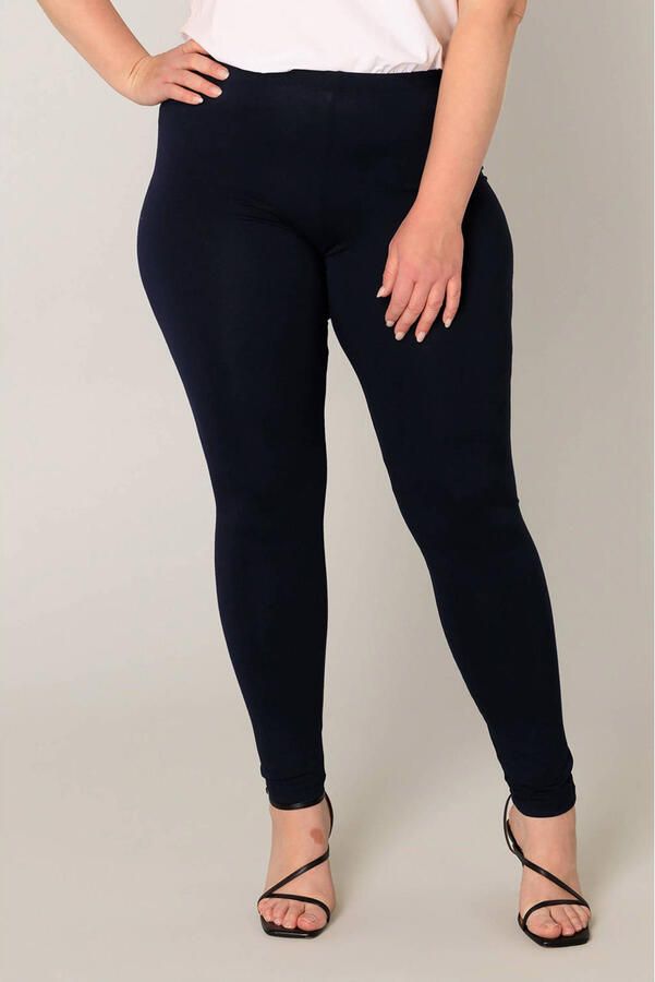 Base Level Curvy skinny legging Andrea donkerblauw
