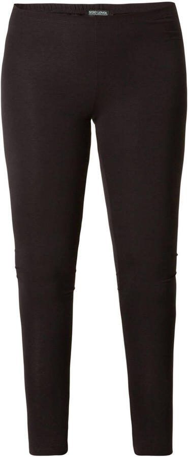 Base Level Curvy skinny legging Andrea zwart - Foto 3