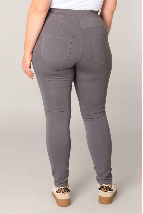 Base Level Curvy slim high waist broek - Foto 2