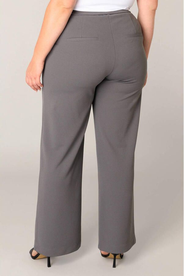Base Level Curvy straight high waist broek - Foto 3
