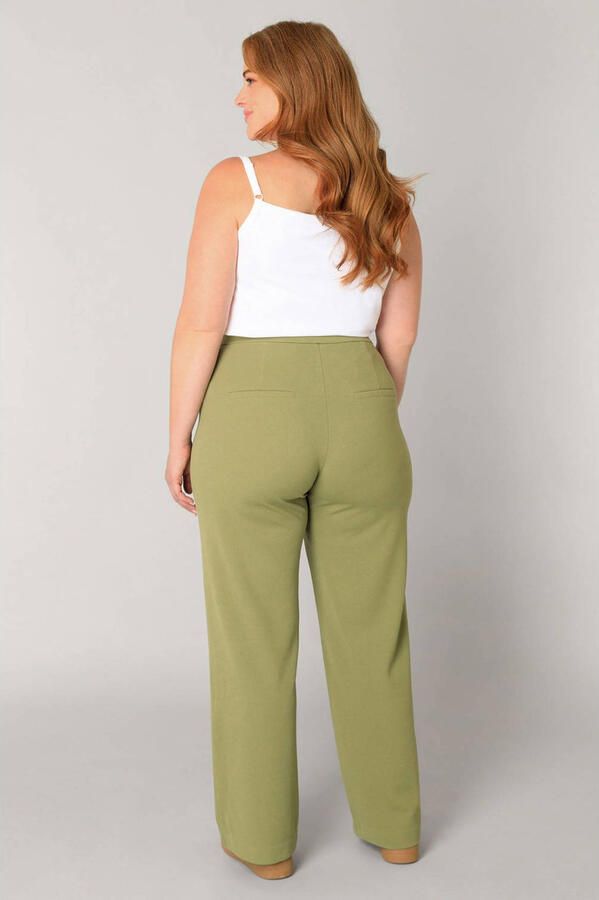 Base Level Curvy straight high waist broek - Foto 2