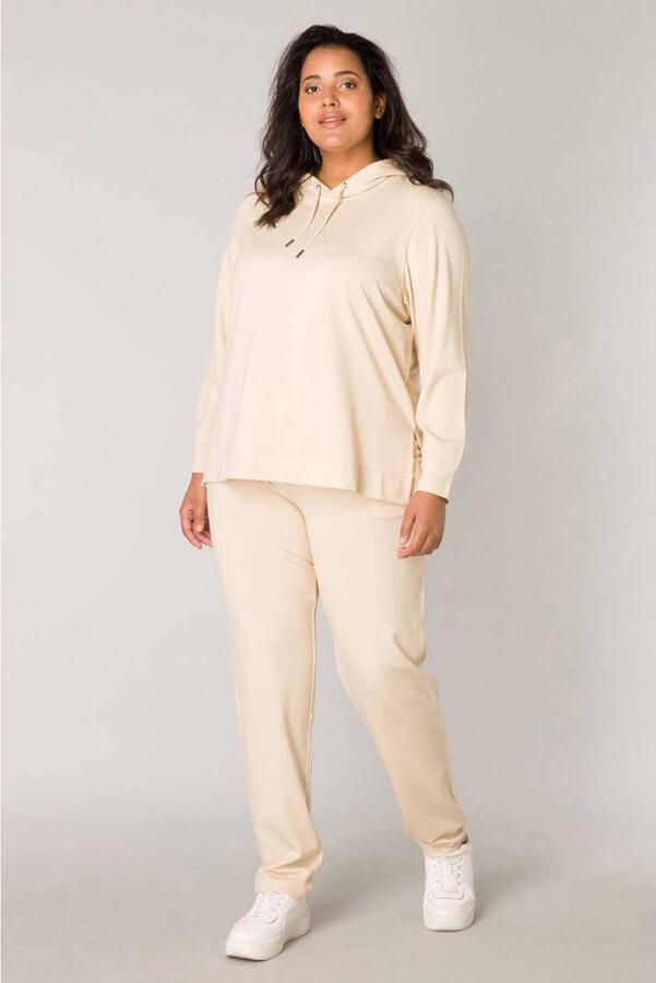 Base Level Curvy sweater Yalisa light beige - Foto 4