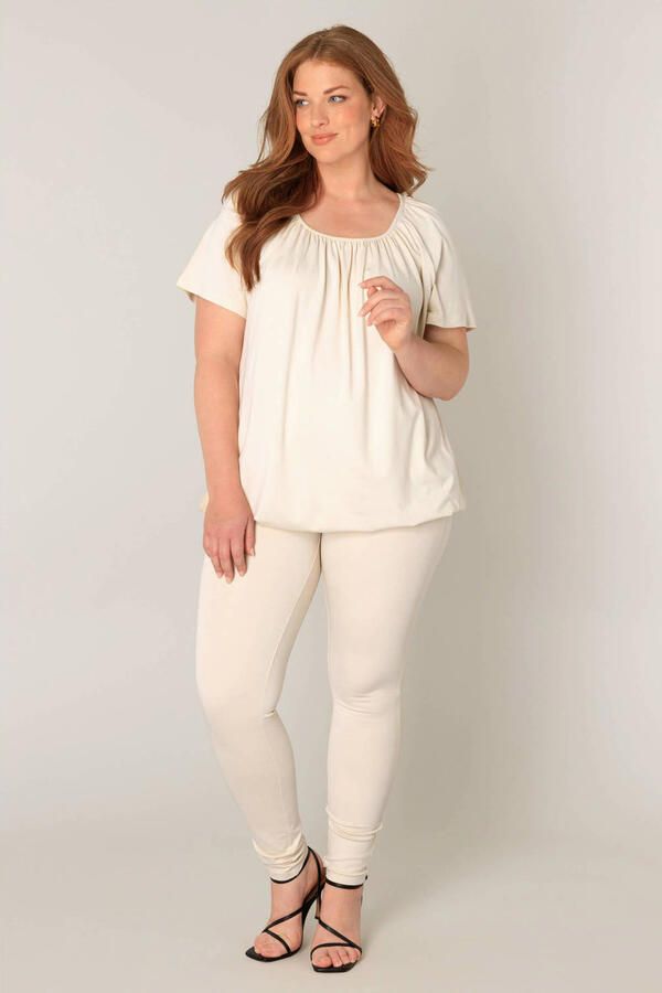 Base Level Curvy Ballonshirt Yoni Elastische zoom - Foto 3