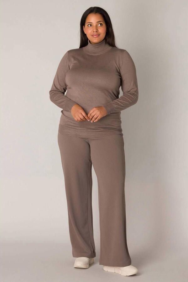 Base Level Curvy Tregging Arah met elastische taille - Foto 2