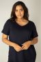 Base Level Curvy T-shirt Alba Soepelvallende vormvaste kwaliteit - Thumbnail 1