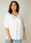 Base Level Curvy Shirtblouse Yanina met v-hals - Thumbnail 1