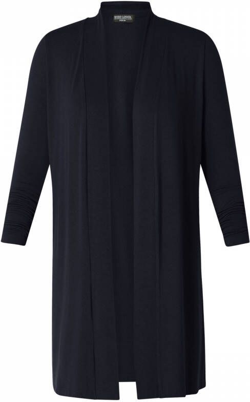 Base Level Curvy Lang vest Ayla Long Ruimvallende zachte tricotkwaliteit