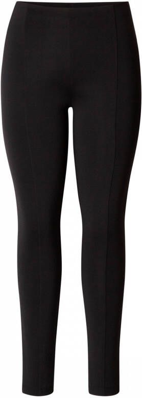 Base Level Curvy high waist skinny tregging Ada zwart