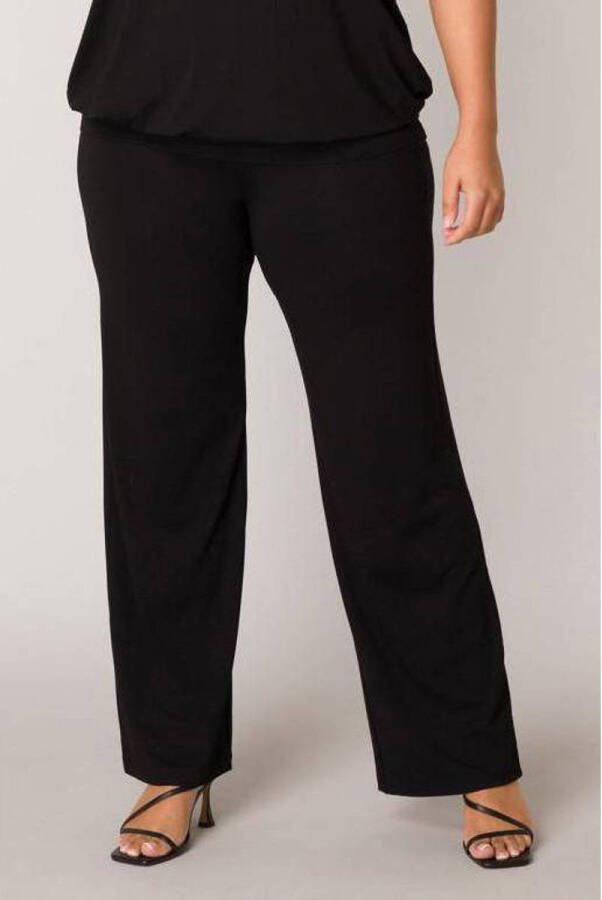 Base Level Curvy Marlene-broek BAS-AMYNTA Palazzo-Marlene model