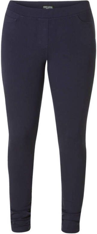 Base Level Curvy skinny tregging Arnika donkerblauw