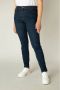Base Level Curvy high waist skinny jeans Faya dark denim - Thumbnail 1