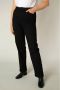 Base Level Curvy high waist straight leg jeans Ayda zwart - Thumbnail 1