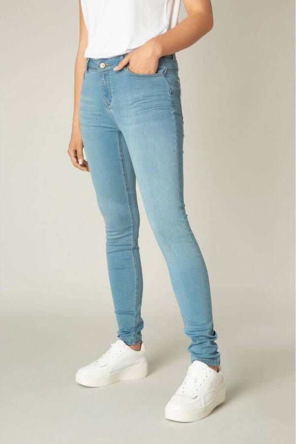 Base Level push-up slim fit jeans Joy lichtblauw