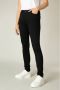 Base Level push-up slim fit jeans Joy zwart - Thumbnail 1