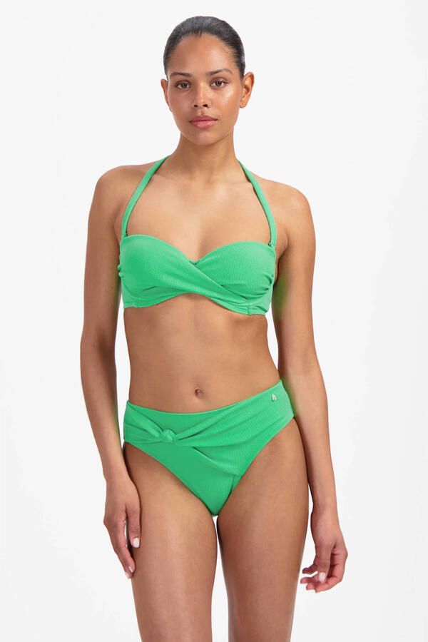 Beachlife Spring Green Mid Waist Bottom Dames