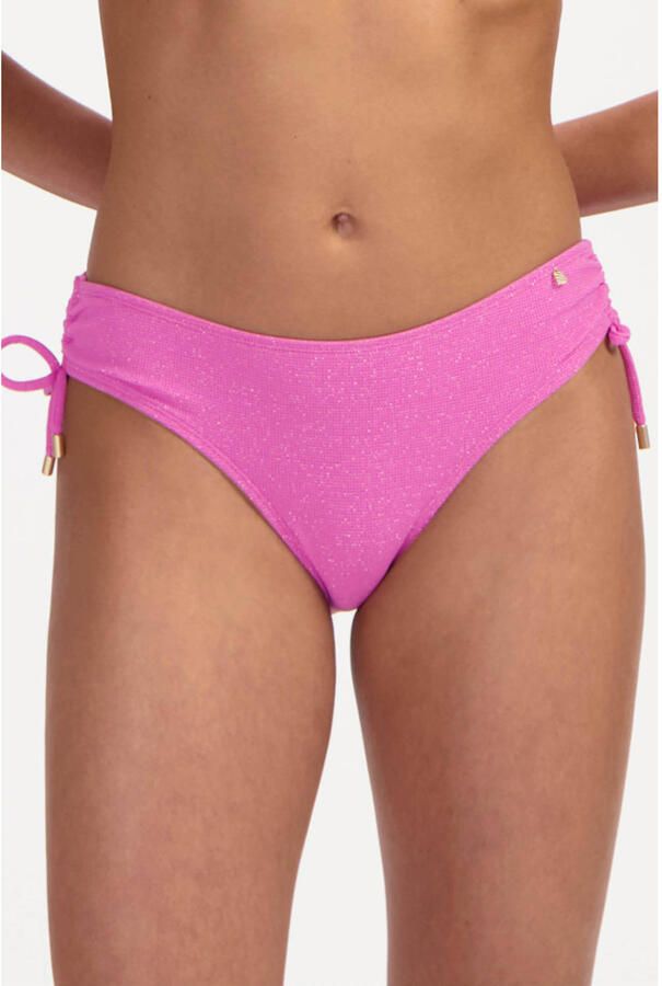 Beachlife bikinibroekje met lurex roze