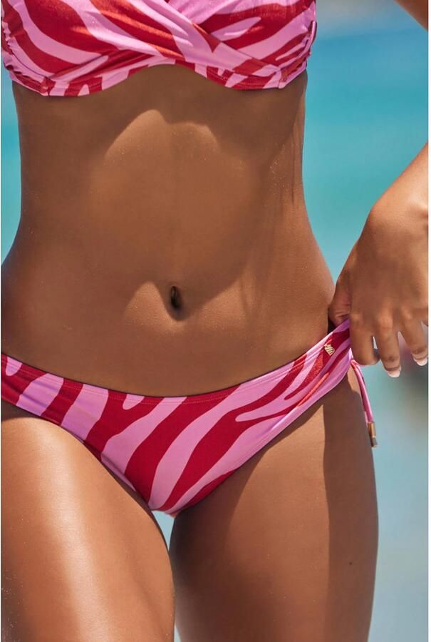 Beachlife bikinibroekje roze rood
