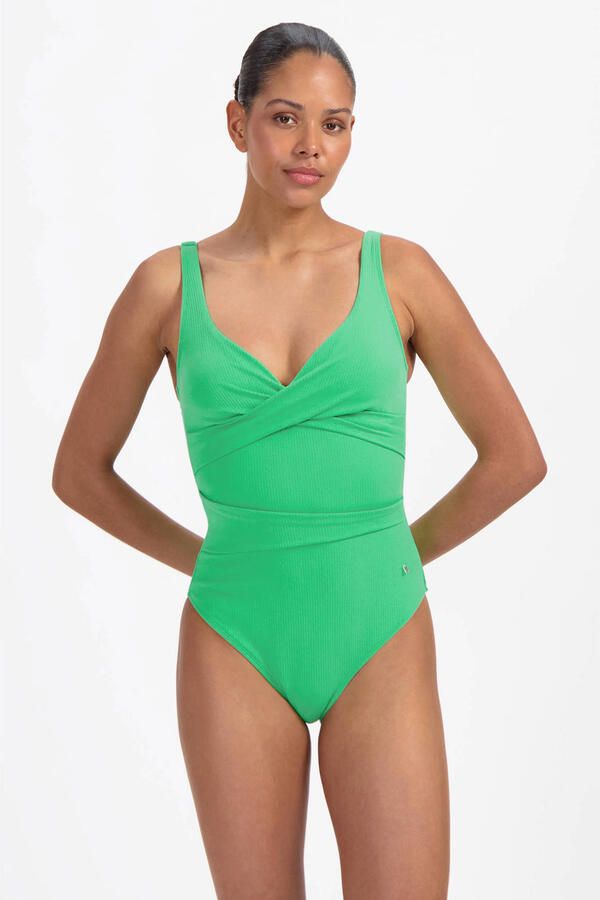 Beachlife halter badpak groen