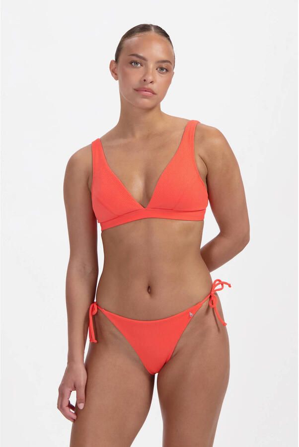 Beachlife Limited strik bikinibroekje koraalrood