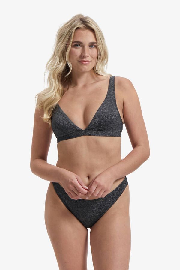 Beachlife Limited voorgevormde bikinitop met lurex zwart