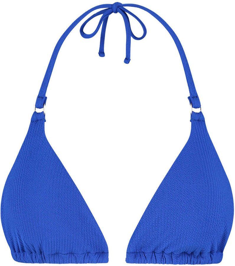 Beachlife Limited voorgevormde triangel bikinitop blauw