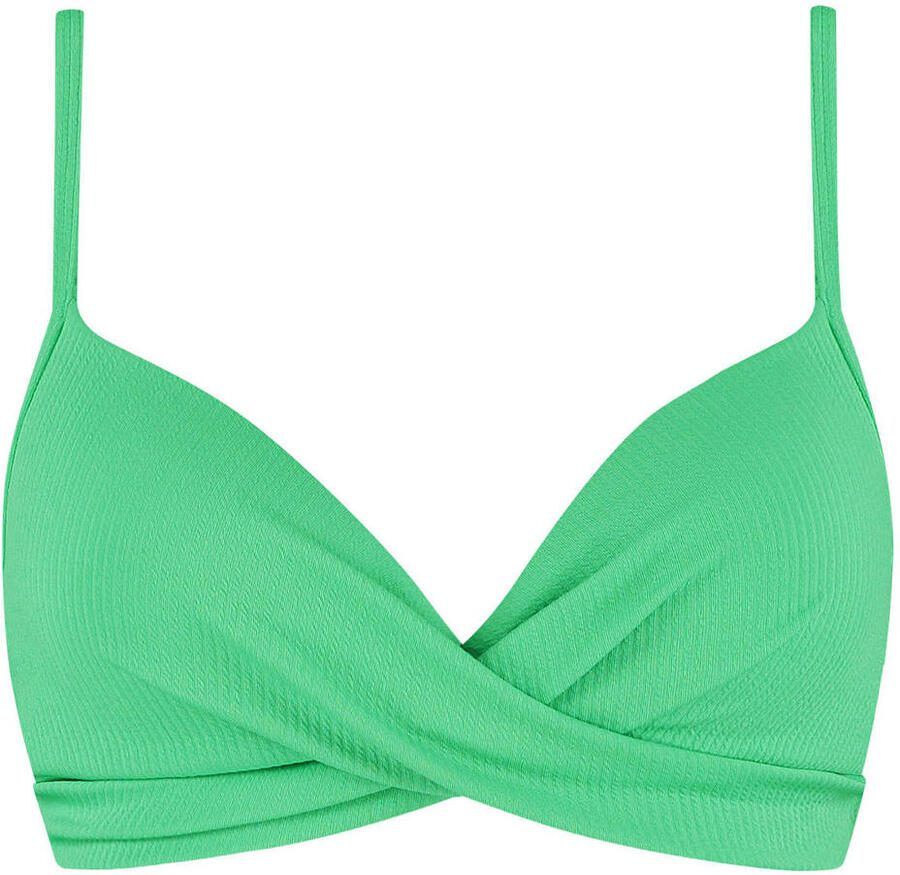 Beachlife Spring Green Padded Halter Bikini Top Dames