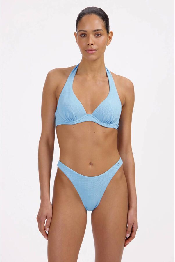 Beachlife high leg bikinibroekje lichtblauw