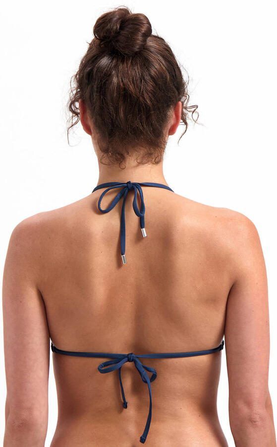Beachlife voorgevormde triangel bikinitop donkerblauw - Foto 3