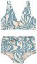 Beachlife bikini blauw beige Meisjes Polyamide All over print 122 128 - Thumbnail 2