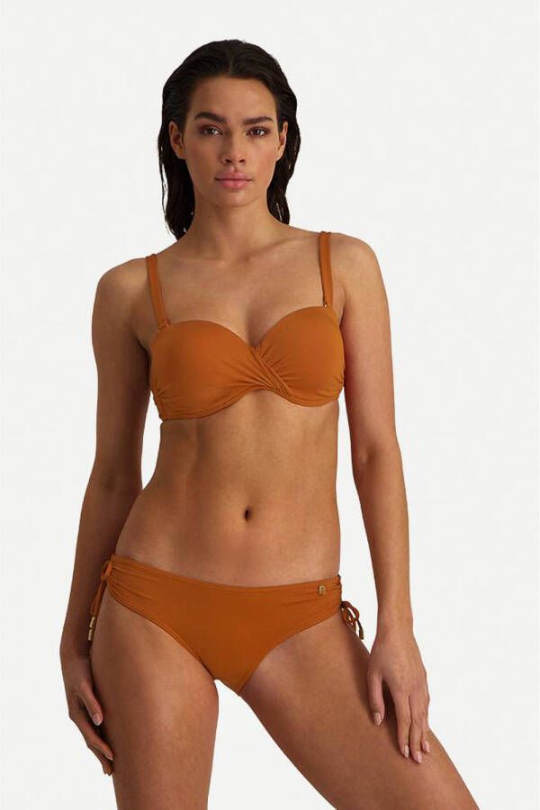 Beachlife strik bikinibroekje oranje