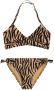 Beachlife triangel bikini bruin zwart Meisjes Polyamide Zebraprint 146 152 - Thumbnail 2