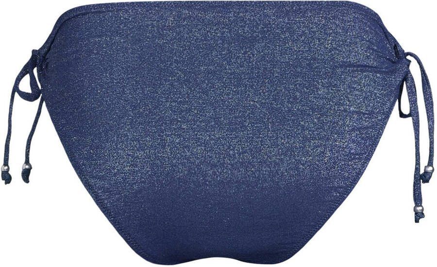 BEACHWAVE bikinibroekje met lurex donkerblauw - Foto 4