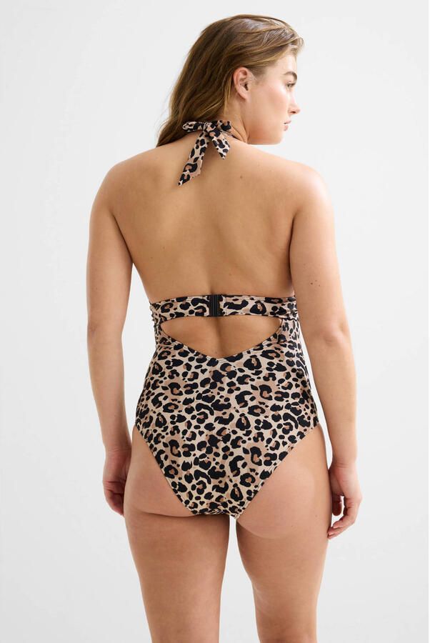 BEACHWAVE corrigerend badpak beige zwart - Foto 2
