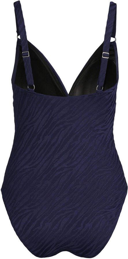 BEACHWAVE corrigerend badpak donkerblauw - Foto 3