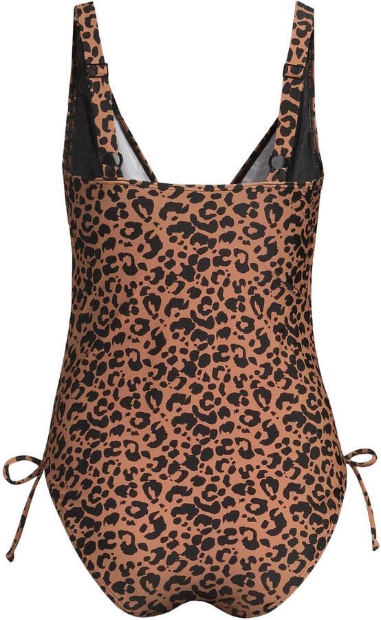 BEACHWAVE corrigerend badpak met beugel bruin zwart - Foto 3